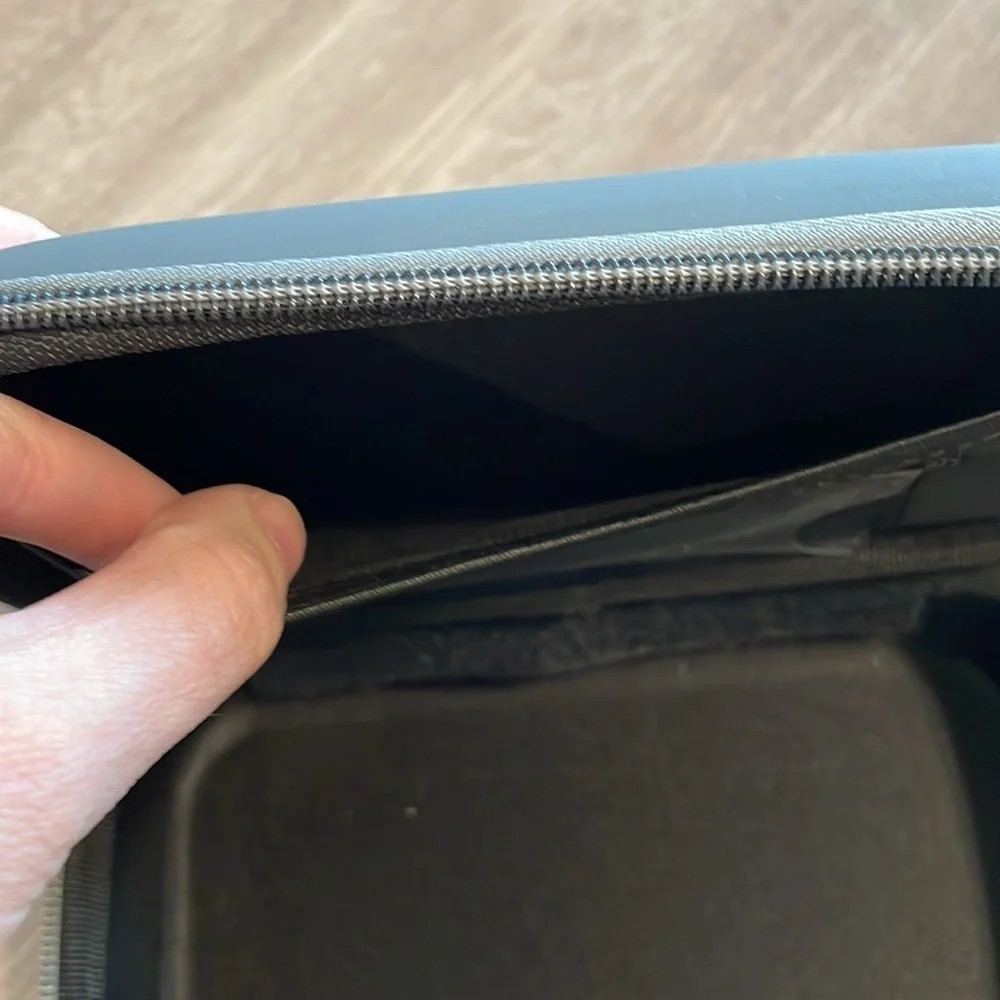 Phonak Grey Zip Top Travel Convertible Hard Case